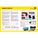 Heller STARTER KIT BUGATTI EB 110 1:24 (56738)
