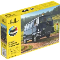   Heller STARTER KIT RENAULT Estafette Gendarmerie New Mould 1:24 (56742)
