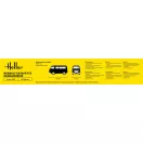 Heller STARTER KIT RENAULT Estafette Gendarmerie New Mould 1:24 (56742)