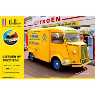 Heller STARTER KIT CITROEN Type H 2 decorations 1:24 (56744)