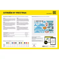 Heller STARTER KIT CITROEN Type H 2 decorations 1:24 (56744)