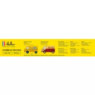 Heller STARTER KIT CITROEN Type H 2 decorations 1:24 (56744)