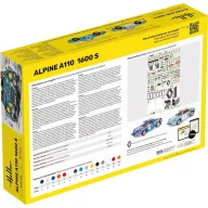 Heller STARTER KIT Alpine A110 (1600) 1:24 (56745)