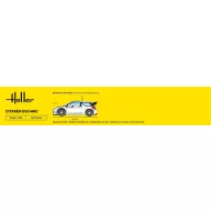 Heller STARTER KIT Citroen DS3 WRC 1:24 (56758)