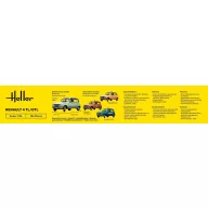 Heller STARTER KIT Renault 4TL/GTL 1:24 (56759)