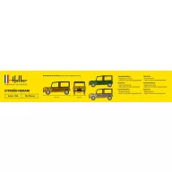 Heller STARTER KIT Citroen Mehari (Version 1) 1:24 (56760)