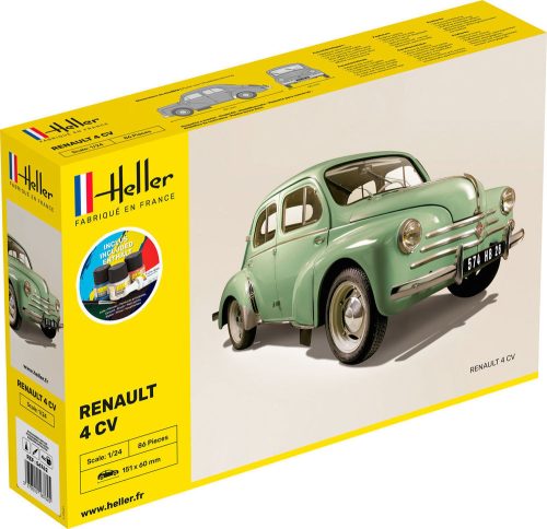 Heller STARTER KIT Renault 4 CV 1:24 (56762)