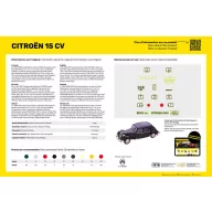 Heller STARTER KIT Citroen 15 CV 1:24 (56763)