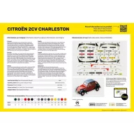 Heller STARTER KIT Citroen 2CV Charleston 1:24 (56766)