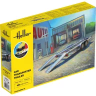 Heller STARTER KIT Car Transporter Trailer 1:24 (56774)