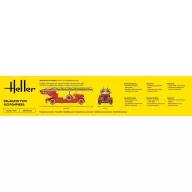 Heller STARTER KIT Delahaye Type 103 Pompiers 1:24 (56780)