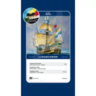 Heller STARTER KIT La Grande Hermine 1:150 (56841)