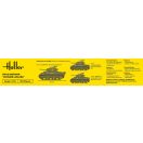 Heller STARTER KIT M4A2 Sherman Division Leclerc (deco.FR KIT 1:72 (56894)