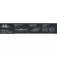 Heller STARTER KIT U-Boot Type VII C 1:400 (57002)