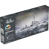 Heller STARTER KIT Torpedoboot T23 1:400 (57011)