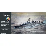   Heller STARTER KIT VICTOR SCHOELCHER - COMMANDANT RIVIERE 1:400 (57015)