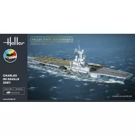 Heller STARTER KIT Charles de Gaulle 1:400 (57072)