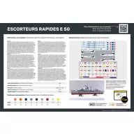 Heller STARTER KIT Escorteurs Rapides E 5O 1:400 (57093)