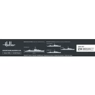 Heller STARTER KIT Escorteurs Rapides E 5O 1:400 (57093)
