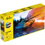 Heller STARTER KIT Leopard 1A4 1:35 (57126)
