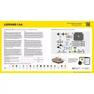Heller STARTER KIT Leopard 1A4 1:35 (57126)