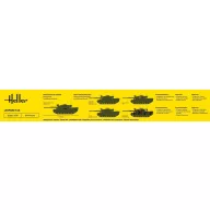 Heller STARTER KIT Leopard 1A4 1:35 (57126)