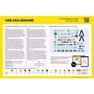 Heller STARTER KIT VAB 4x4 Ukraine 1:35 (57130)