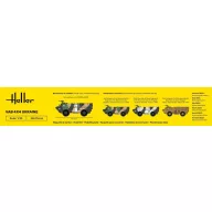 Heller STARTER KIT VAB 4x4 Ukraine 1:35 (57130)