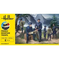 Heller STARTER KIT French Mountain Troops 1:35 (57223)