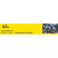 Heller STARTER KIT French Mountain Troops 1:35 (57223)