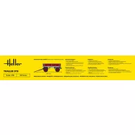 Heller STARTER KIT Trailer 3to 1:24 (57410)