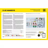 Heller STARTER KIT E-2C Hawkeye 1:72 (58300)