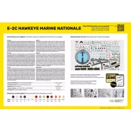   Heller STARTER KIT E-2C Hawkeye Marine Nationale 1:72 (58302)