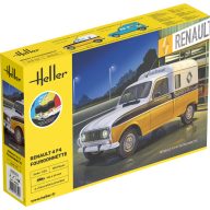 Heller STARTER KIT Renault 4 Fourgonette F4 1:24 (58700)