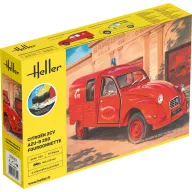  Heller STARTER KIT Citroen 2CV Fourgonette AK 250 1:24 (58701)
