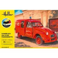   Heller STARTER KIT Citroen 2CV Fourgonette AK 250 1:24 (58701)