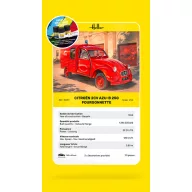   Heller STARTER KIT Citroen 2CV Fourgonette AK 250 1:24 (58701)