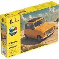 Heller STARTER KIT Renault 4 TL/GTL Sun Roof 1:24 (58704)