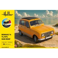 Heller STARTER KIT Renault 4 TL/GTL Sun Roof 1:24 (58704)