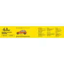 Heller STARTER KIT Renault 4 TL/GTL Sun Roof 1:24 (58704)