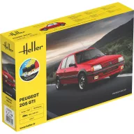 Heller STARTER KIT Peugeot 205 GTI 1:24 (58705)