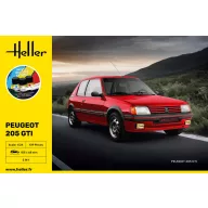 Heller STARTER KIT Peugeot 205 GTI 1:24 (58705)
