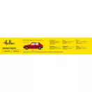 Heller STARTER KIT Peugeot 205 GTI 1:24 (58705)