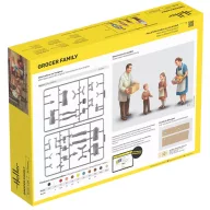 Heller STARTER KIT Grocer Family 1:24 (58758)