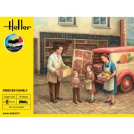 Heller STARTER KIT Grocer Family 1:24 (58758)