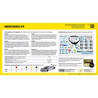 Heller Mercedes C9 1:43 (80107)