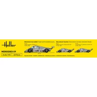 Heller Mercedes C9 1:43 (80107)