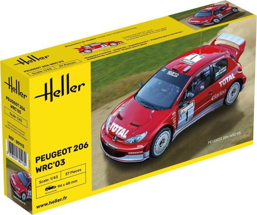 Heller Peugeot 206 WRC'03 1:43 (80113)