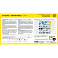 Heller Peugeot 205 Turbo Rally 1:43 (80189)