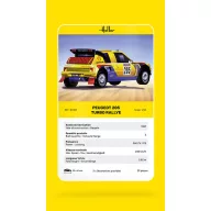 Heller Peugeot 205 Turbo Rally 1:43 (80189)